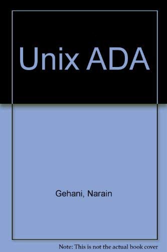 Stock image for Unix Ada Programming for sale by Books Unplugged