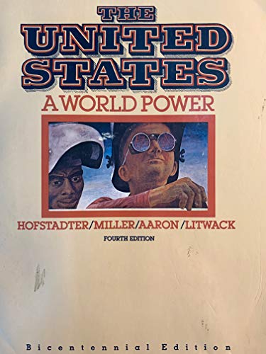 9780139386473: The United States: A World Power Edition: Fourth