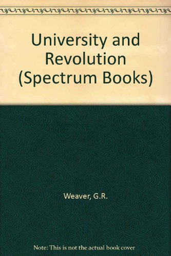 9780139390173: The University and revolution