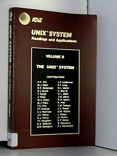 Stock image for Unix System Readings and Applications for sale by Best and Fastest Books