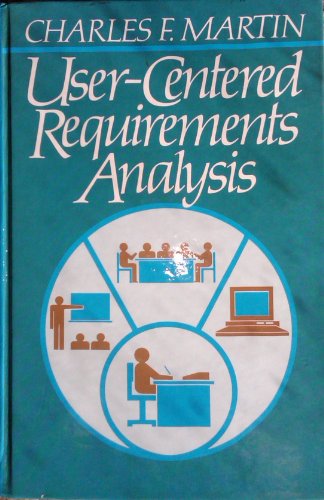 Beispielbild fr User-Centered Requirements Analysis zum Verkauf von Wonder Book