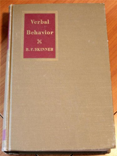 VERBAL BEHAVIOR - Skinner, B. F.