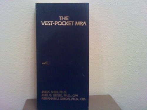 Imagen de archivo de The Vest-Pocket MBA a la venta por Wonder Book