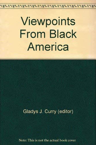 Stock image for Viewpoints From Black America for sale by Ken's Book Haven