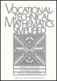 Stock image for Vocational Technical Mathematics Simplified for sale by Iridium_Books