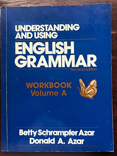 Imagen de archivo de Understanding and Using English Grammar Workbook: Book A (Azar English Grammar) a la venta por SecondSale