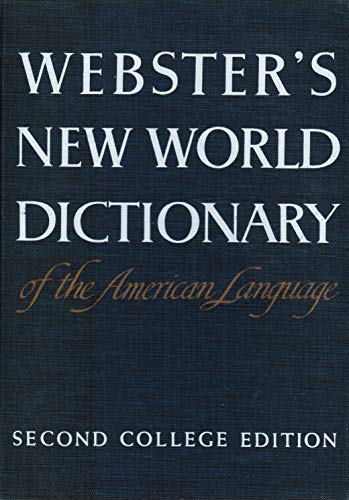9780139445040: Webster's New world Dictionary of the American Language (2nd College Edition)