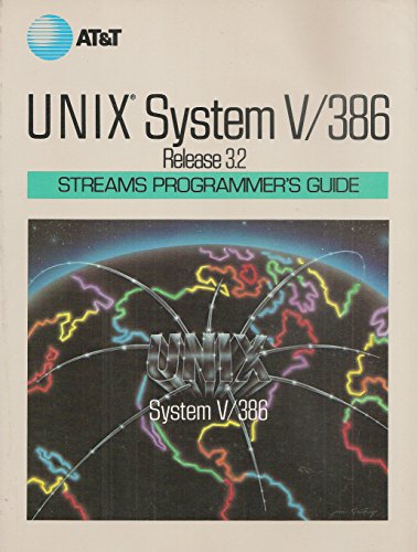 Stock image for Unix System V/386 Release 3.2: Streams Programmer's Guide for sale by HPB-Red