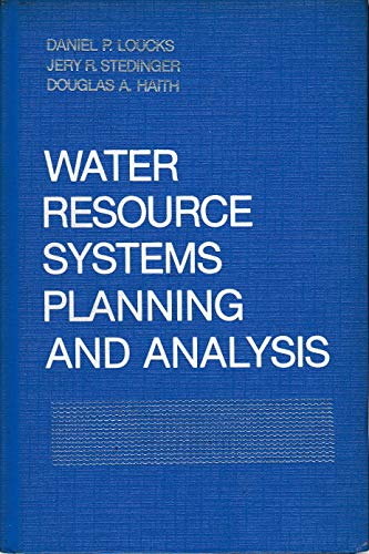 Beispielbild fr Water Resource Systems Planning and Analysis zum Verkauf von Wonder Book