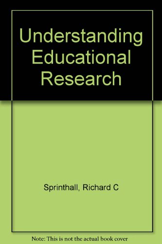 9780139459733: Understanding Educational Research