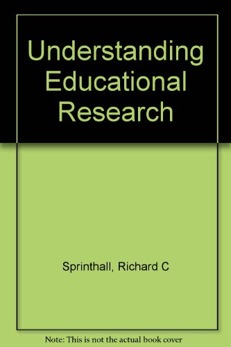 Stock image for Understanding Educational Research for sale by Better World Books