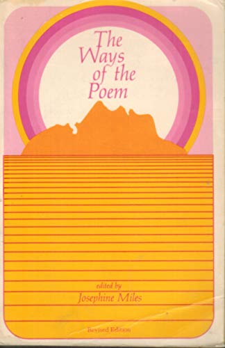 Stock image for The Ways of the Poem for sale by Wonder Book