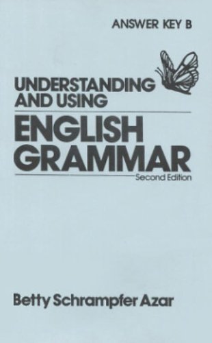 9780139463938: Answer Key B (Understanding and Using English Grammar)