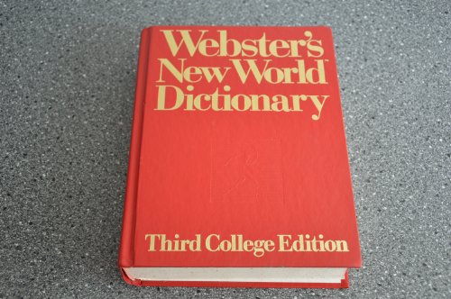 Imagen de archivo de Webster's New World Dictionary of American English a la venta por ThriftBooks-Dallas