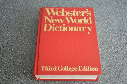 Stock image for Webster's New World Dictionary College Edition for sale by TextbookRush