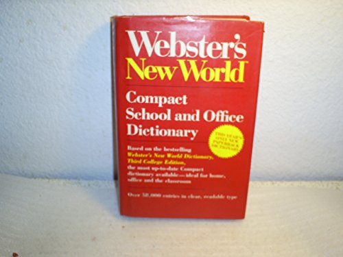 Stock image for Webster's New World Dictionary for sale by Library House Internet Sales