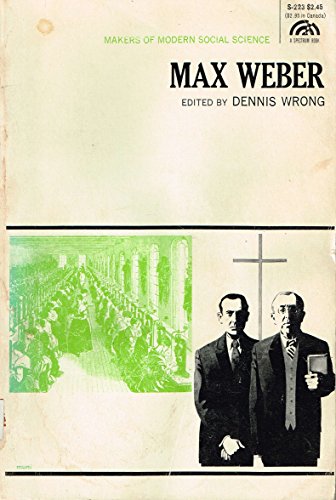 Stock image for Max Weber (Makers of Modern Social Science S.) for sale by AwesomeBooks