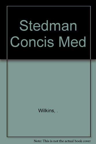 Imagen de archivo de Webster's New World-Stedman Concise Medical Dictionary a la venta por Better World Books: West