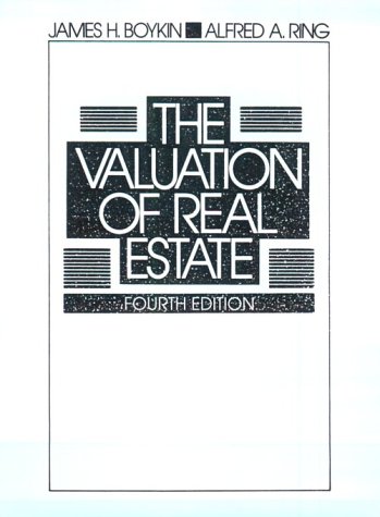 9780139484315: The Valuation of Real Estate