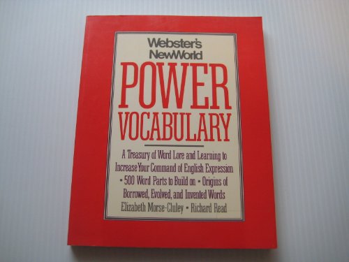 Stock image for Webster's New World Power Vocabulary for sale by Better World Books