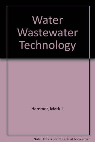 9780139501067: Water Wastewater Technology