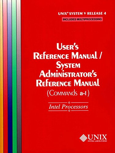 Beispielbild fr User's Reference Manual/System Administrator's Reference Manual zum Verkauf von HPB-Red