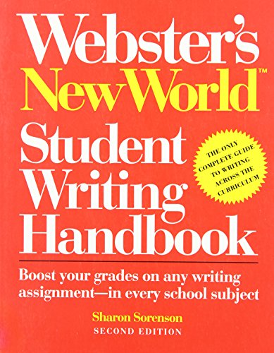 Beispielbild fr Webster's New World Student Writing Handbook zum Verkauf von Better World Books