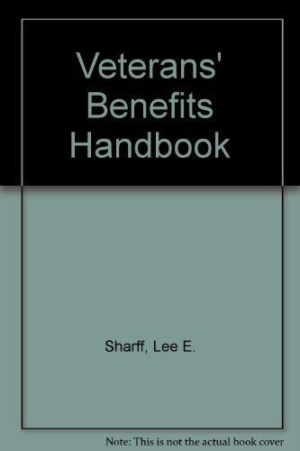 Beispielbild fr Veterans' Benefits Handbook zum Verkauf von Wonder Book