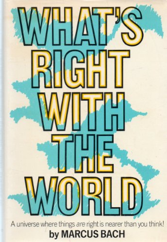 Beispielbild fr What's Right With the World zum Verkauf von Wonder Book