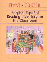 English-EspaÃ±ol Reading Inventory for the Classroom (9780139554513) by Flynt, E. Sutton; Cooter Jr., Robert B.