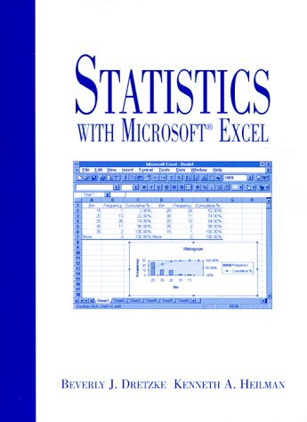 9780139565335: Statistics with Microsoft Excel
