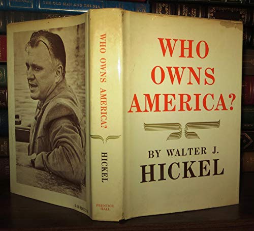 Imagen de archivo de Who Owns America? a la venta por Lighthouse Books and Gifts