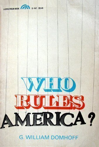 Stock image for Who Rules America? for sale by ThriftBooks-Atlanta