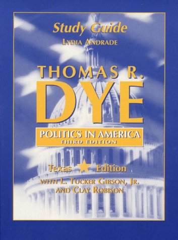 9780139589270: Study Guide (Politics in America)