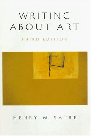 9780139599170: Writing About Art