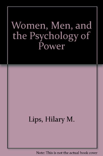 9780139623400: Women, Men, and the Psychology of Power