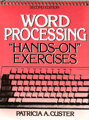 9780139645297: Word Processing: Hands-on Exercises