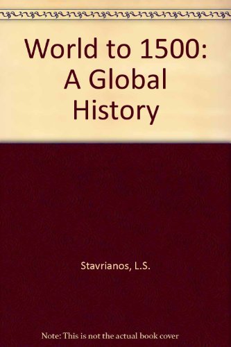 Stock image for The world to 1500: A global history for sale by Wonder Book