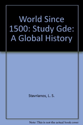 Stock image for World Since 1500: A Global History: Study Gde for sale by SecondSale