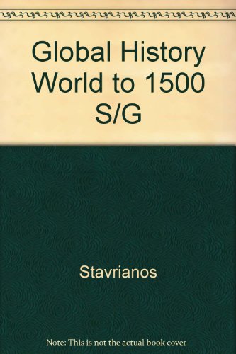 Beispielbild fr The World to 1500: A Global History (Study Guide) zum Verkauf von Wonder Book