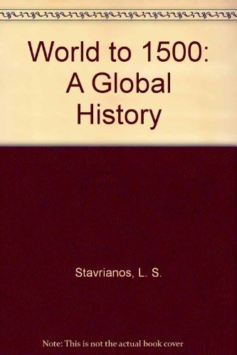 Imagen de archivo de The World to 1500: A Global History a la venta por ThriftBooks-Dallas