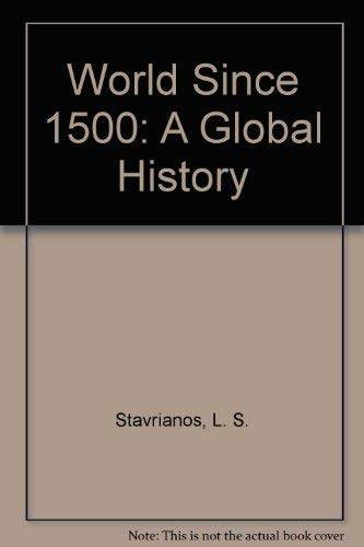 Stock image for World Since 1500: A Global History for sale by Wonder Book