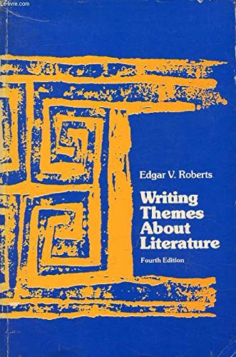 9780139705823: Writing themes about literature