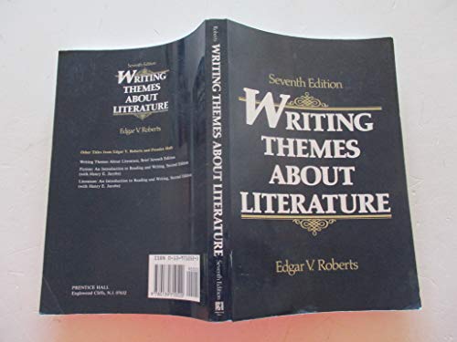 9780139710520: Writing Themes about Literature