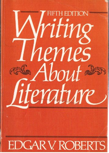 9780139716553: Writing Themes About Literature