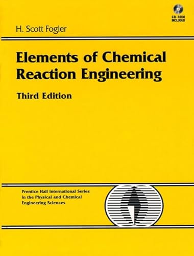 Imagen de archivo de Elements of Chemical Reaction Engineering (International Edition) a la venta por ThriftBooks-Atlanta