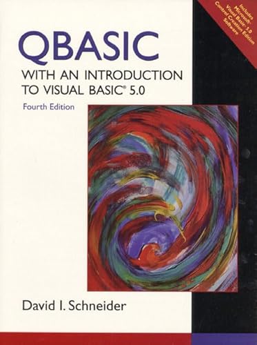 Beispielbild fr QBASIC with an Introduction to Visual BASIC 5.0 (4th Edition) zum Verkauf von Wonder Book