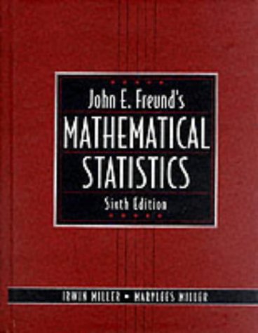 9780139741555: John E. Freund's Mathematical Statistics: International Edition