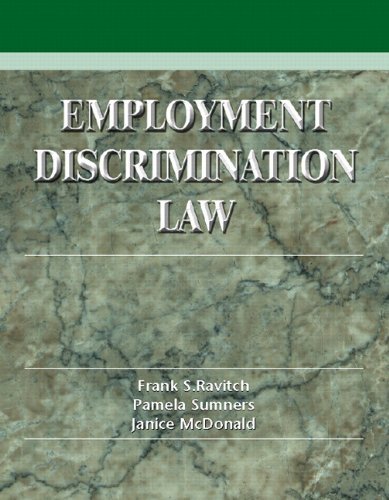 9780139748660: Employment Discrimination Law: Problems, Cases and Critical Perspectives