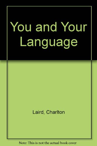 Beispielbild für You and your language (A Spectrum book) zum Verkauf von Hippo Books